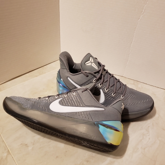 Nike Kobe A.D. Ruthless Precision \'Cool Grey\' Mens Sneakers 852425-010 NEW main image 8